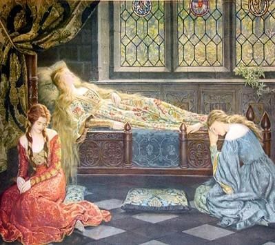John Collier Sleeping Beauty